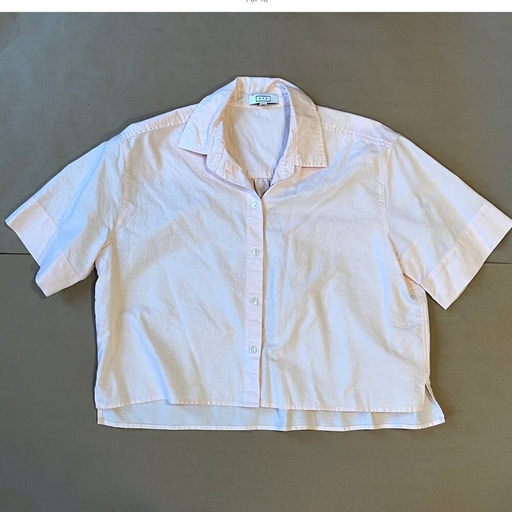 AYR | Cropped | Short Sleeve | Button Up